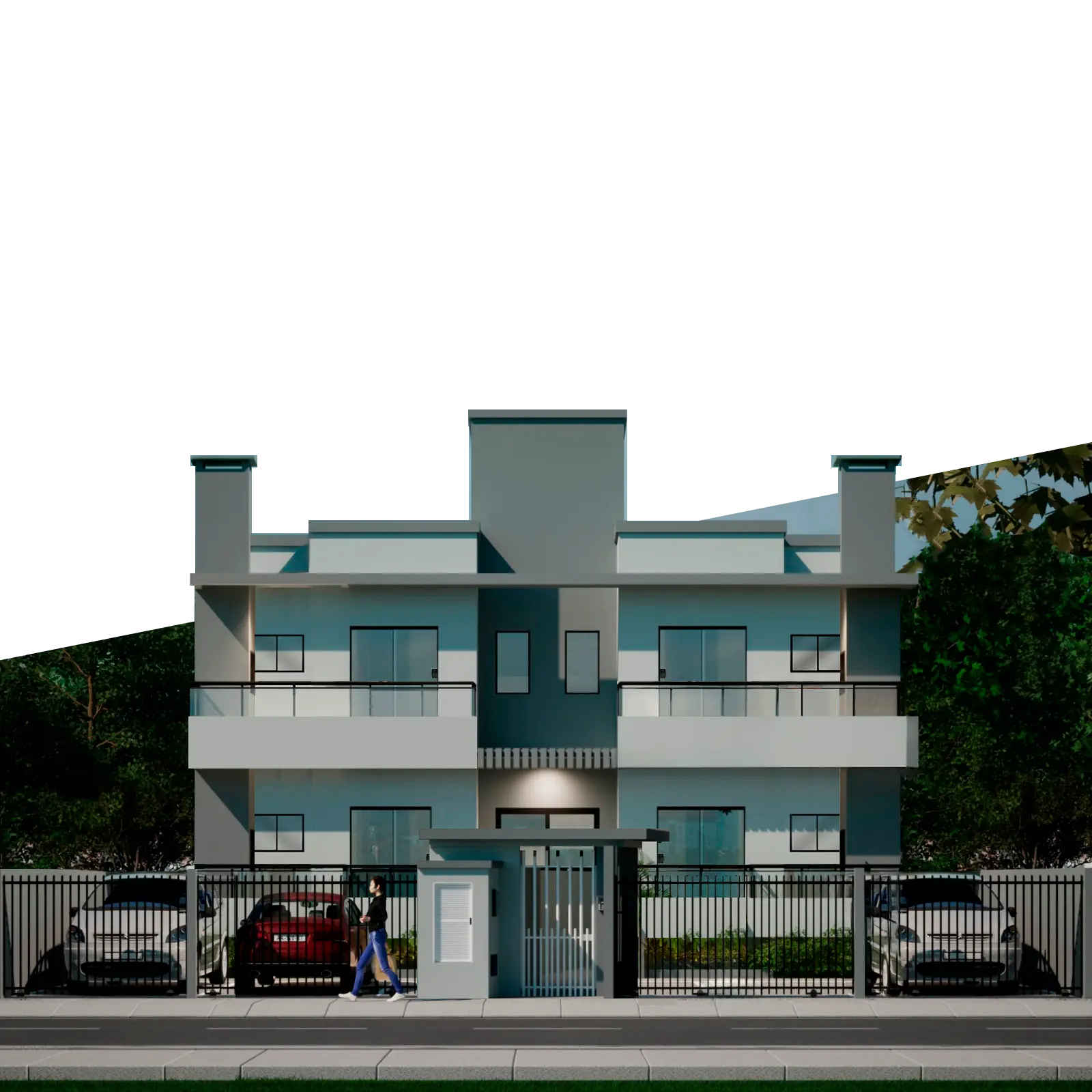 Empreendimento Silveira - Perspectiva Fachada