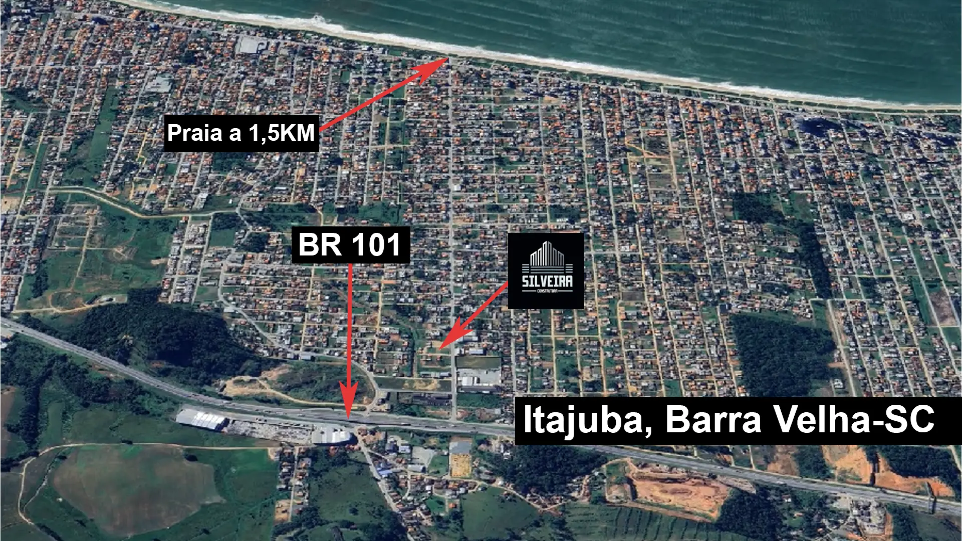 Mapa de Localização Empreendimento Silveira
